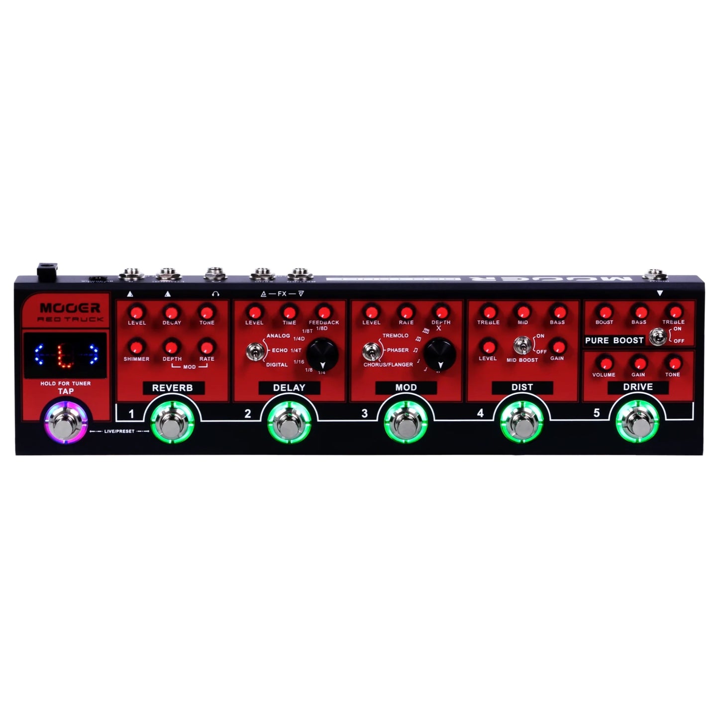 RED TRUCK MULTIEFECTOS
