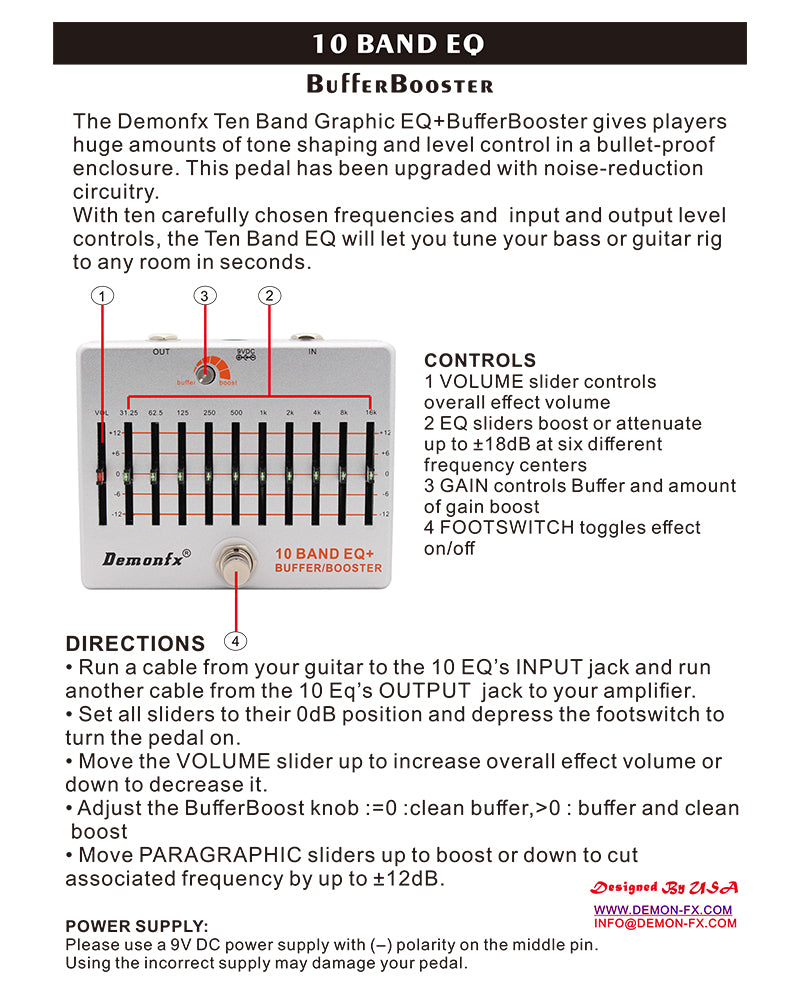 10 BAND EQ - DEMONFX