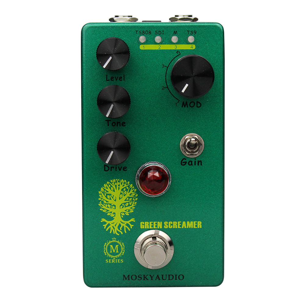 GREEN SCREAMER - OVERDRIVE