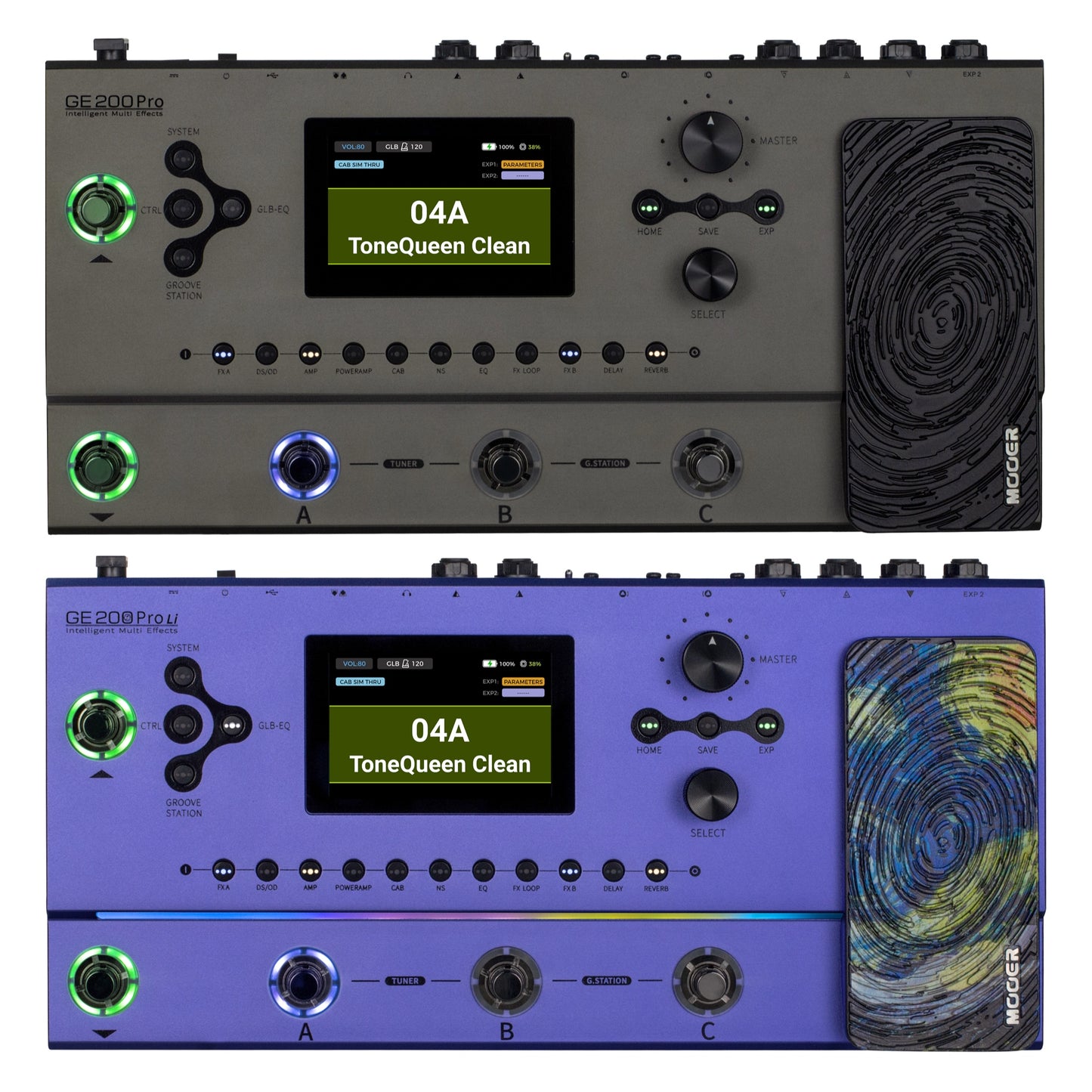GE200 PRO / PRO LI - MULTIEFECTOS