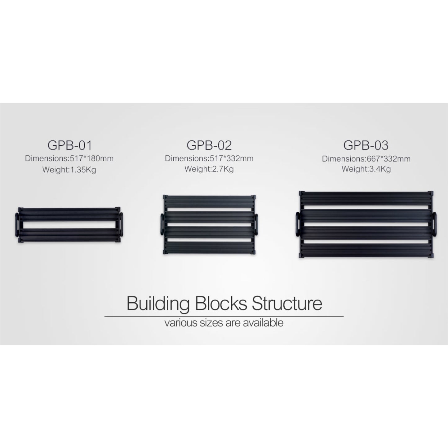 GPB-02 PEDALBOARD SIN VELCRO