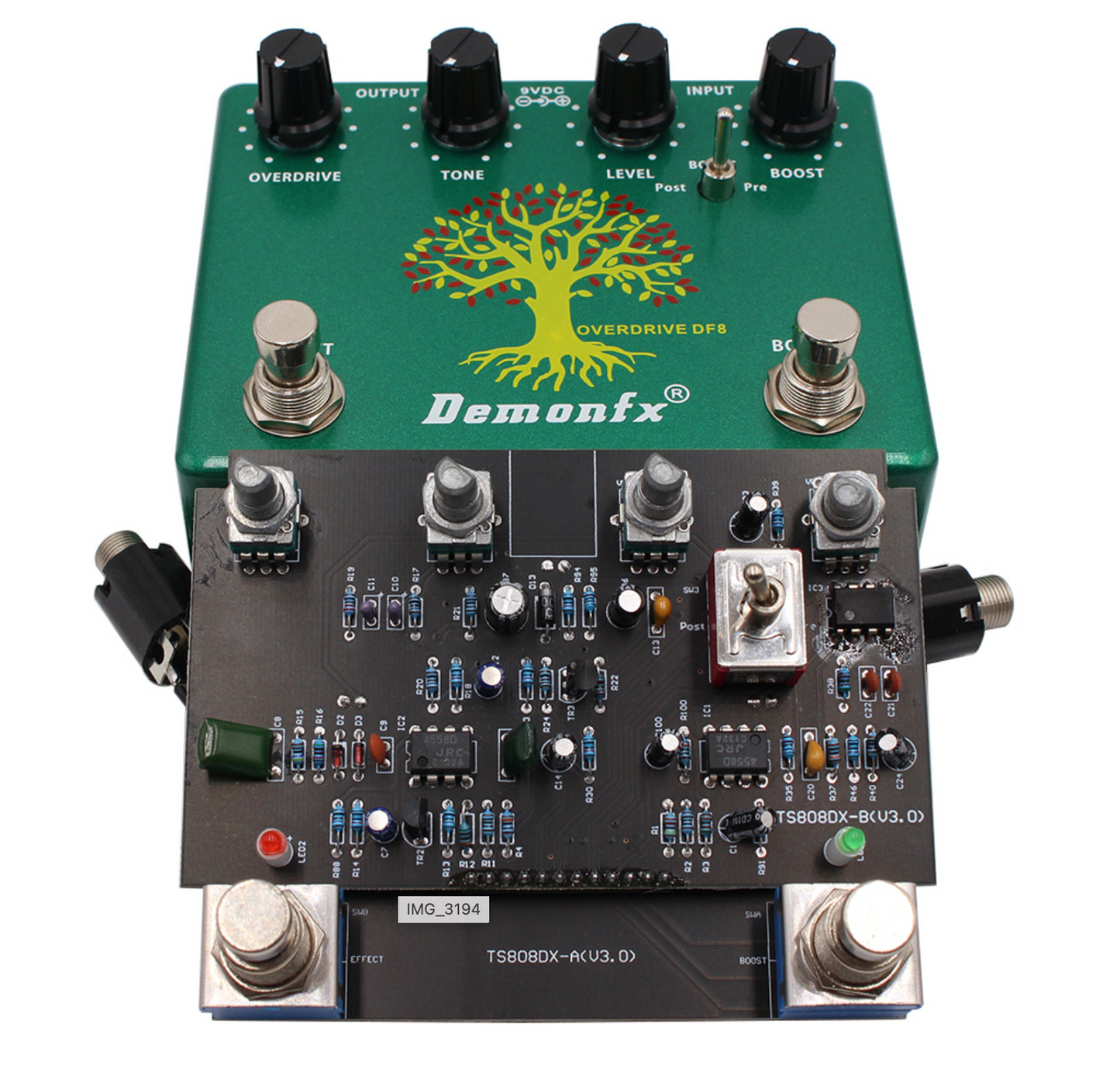 DF8 TUBE SCREAMER OVERDRIVE