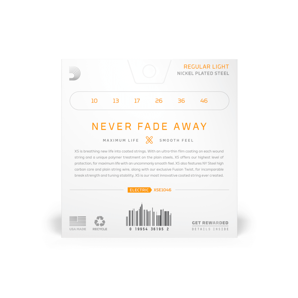 XS 10-46 CUERDAS GUITARRA ELECTRICA