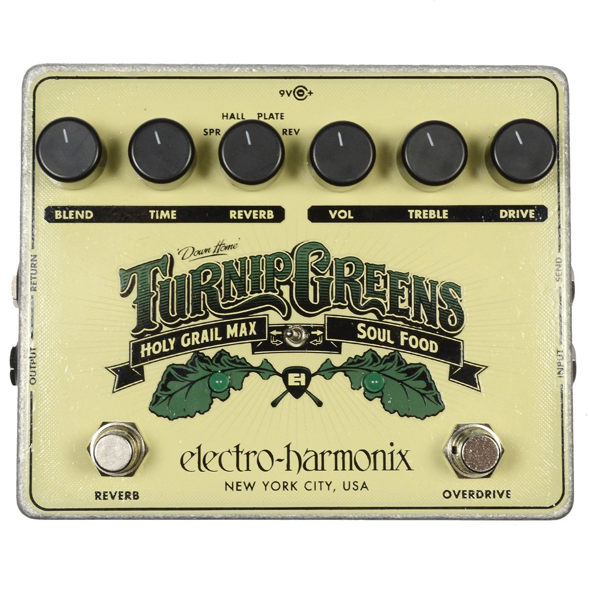 TURNIP GREENS - REVERB / OVERDRIVE ✅