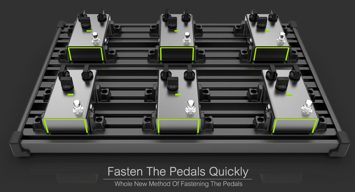 GPB-01 PEDALBOARD SISTEMA DE TORNILLO SIN VELCRO