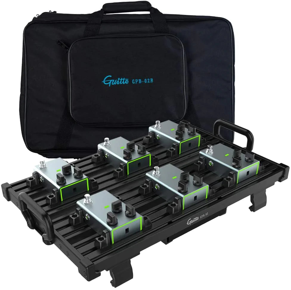 GPB-02 PEDALBOARD CON SITEMA DE TORNILLO SIN VELCRO