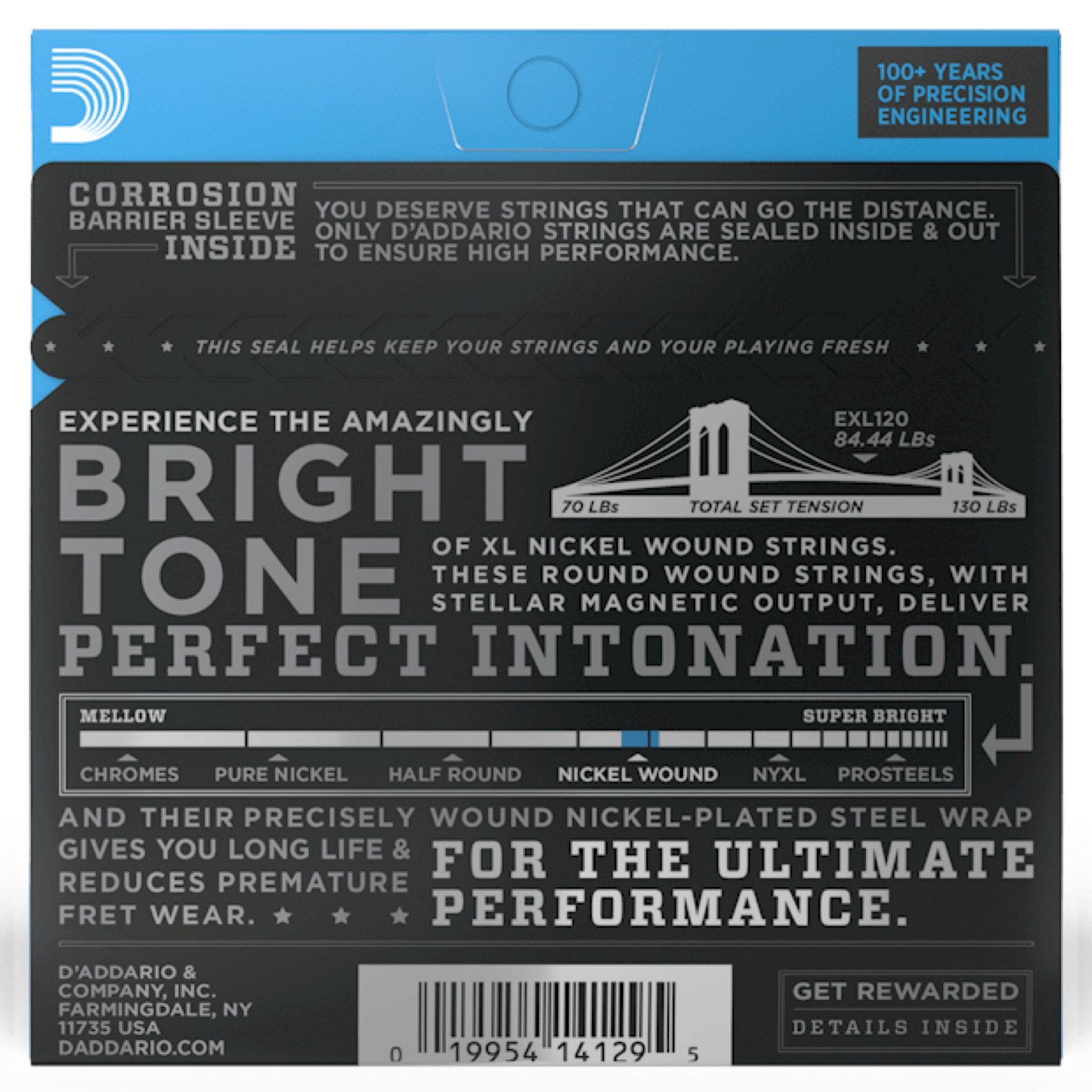 EXL120 (09-42) CUERDAS GUITARRA ELECTRICA