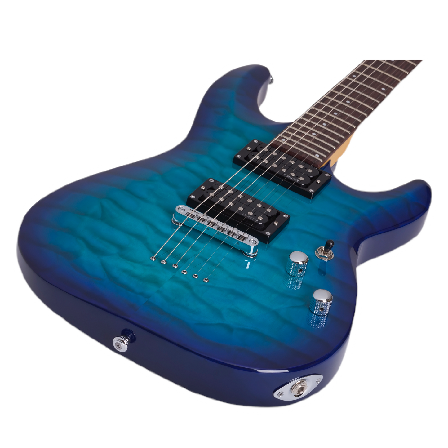 C-6 Plus Ocean Blue Burst