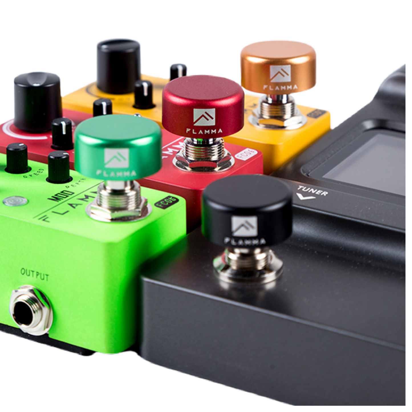 FFT-MX10 TAPONES DE PEDALES ALUMINIO 10PZS