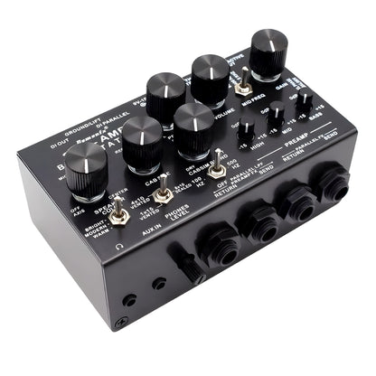 SIM-AMP BASSS STATION   AMP  / PREAMP / STEREO CAB