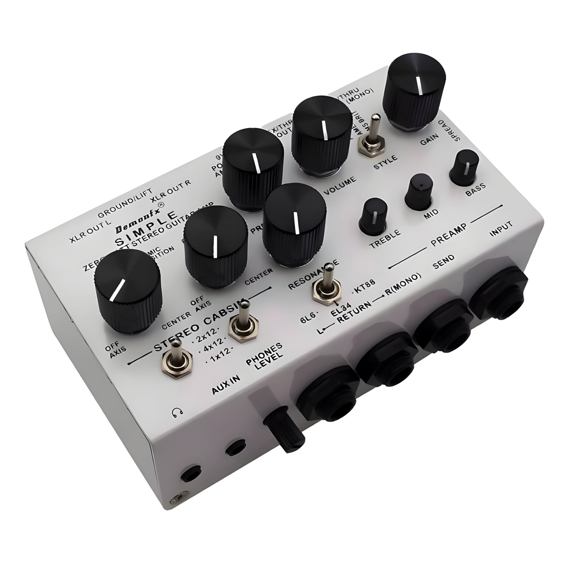 simplifier pedal SIMPLE AMP / PREAMP / STEREO CAB SIMPLIFIER – LAAK MUSIC STORE