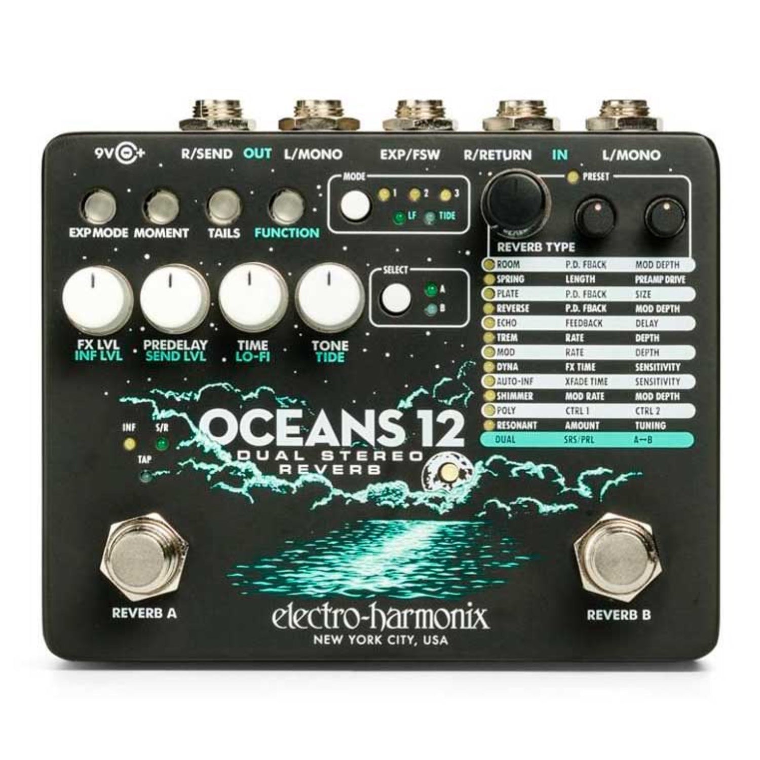 OCEAN 12 REVERB – LAAK MUSIC STORE