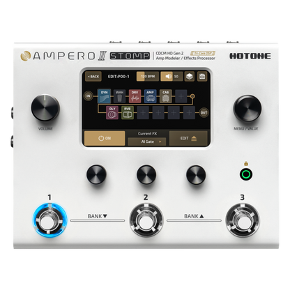 AMPERO II STOMP MULTIEFECTOS
