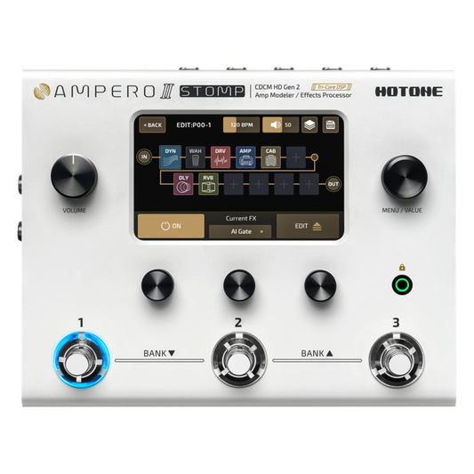 AMPERO II STOMP MULTIEFECTOS