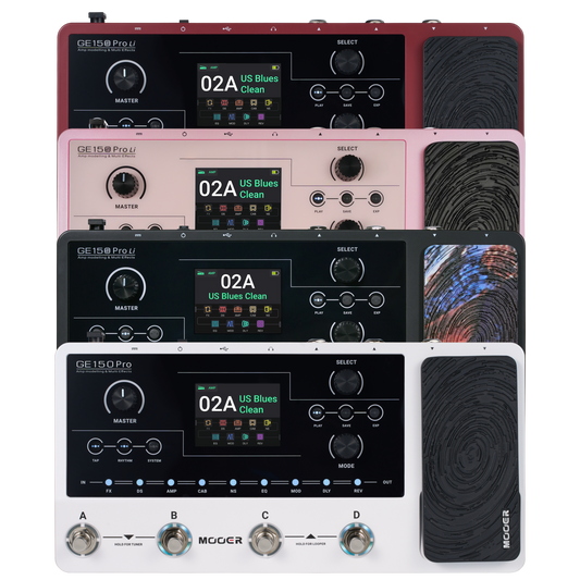 GE-150 PRO / PRO LI - MULTIEFECTOS