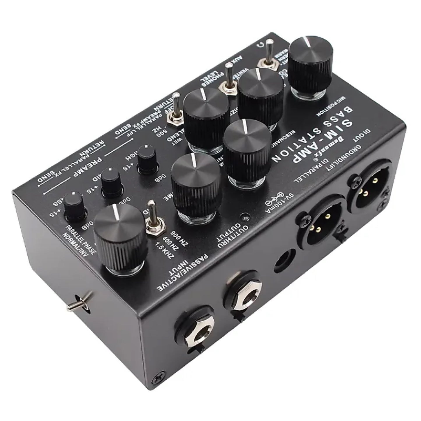 SIM-AMP BASSS STATION   AMP  / PREAMP / STEREO CAB