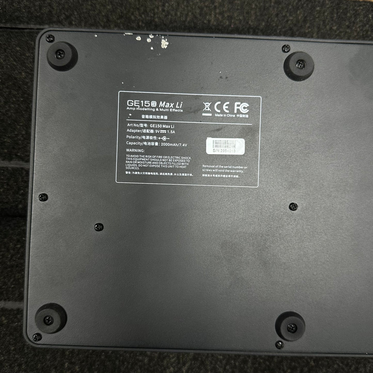 OUTLET GE-150 MAX LI - MULTIEFECTOS