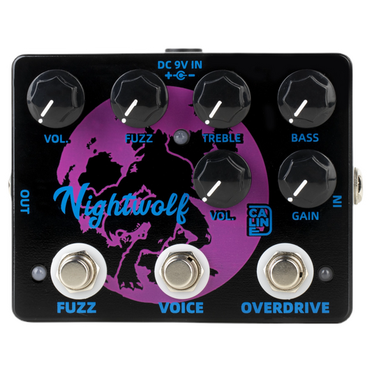 DCP-08 NIGHTWOLF - FUZZ/OVERDRIVE ✅